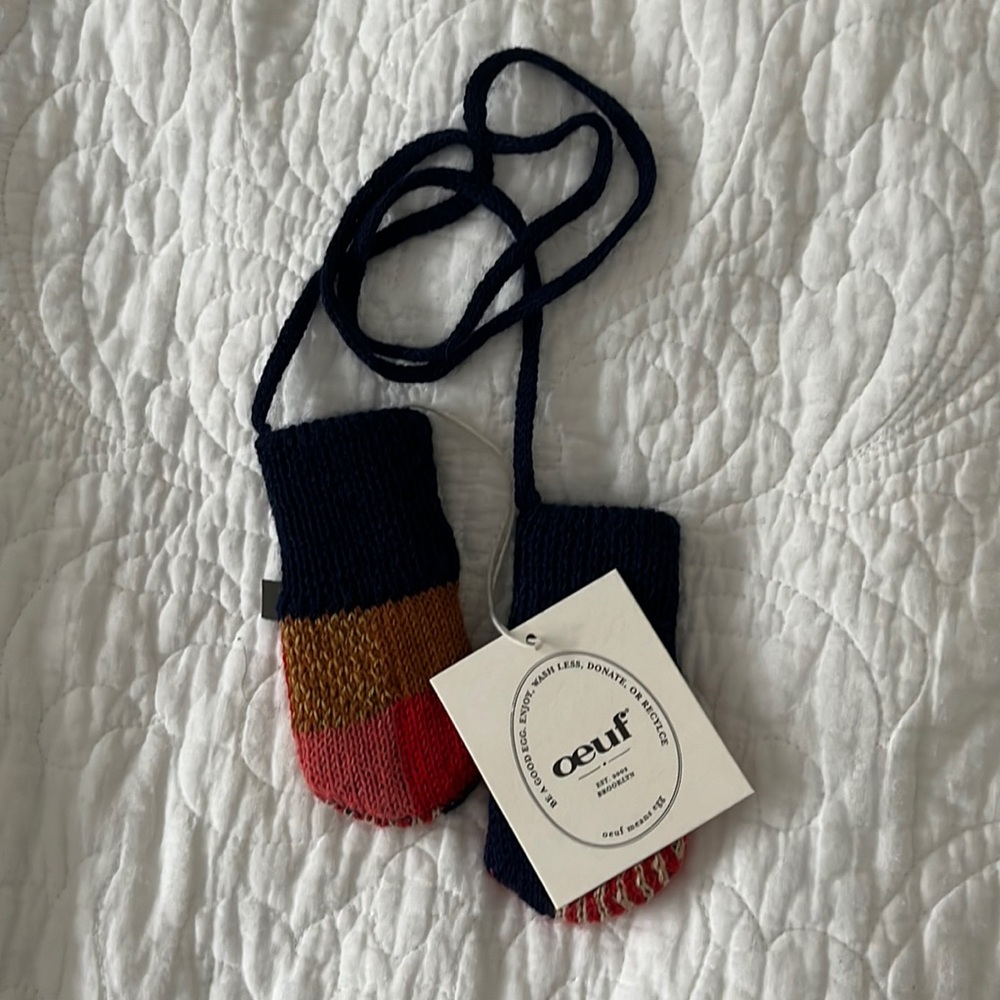 Oeuf Patchwork Mittens Baby (0-6 months)